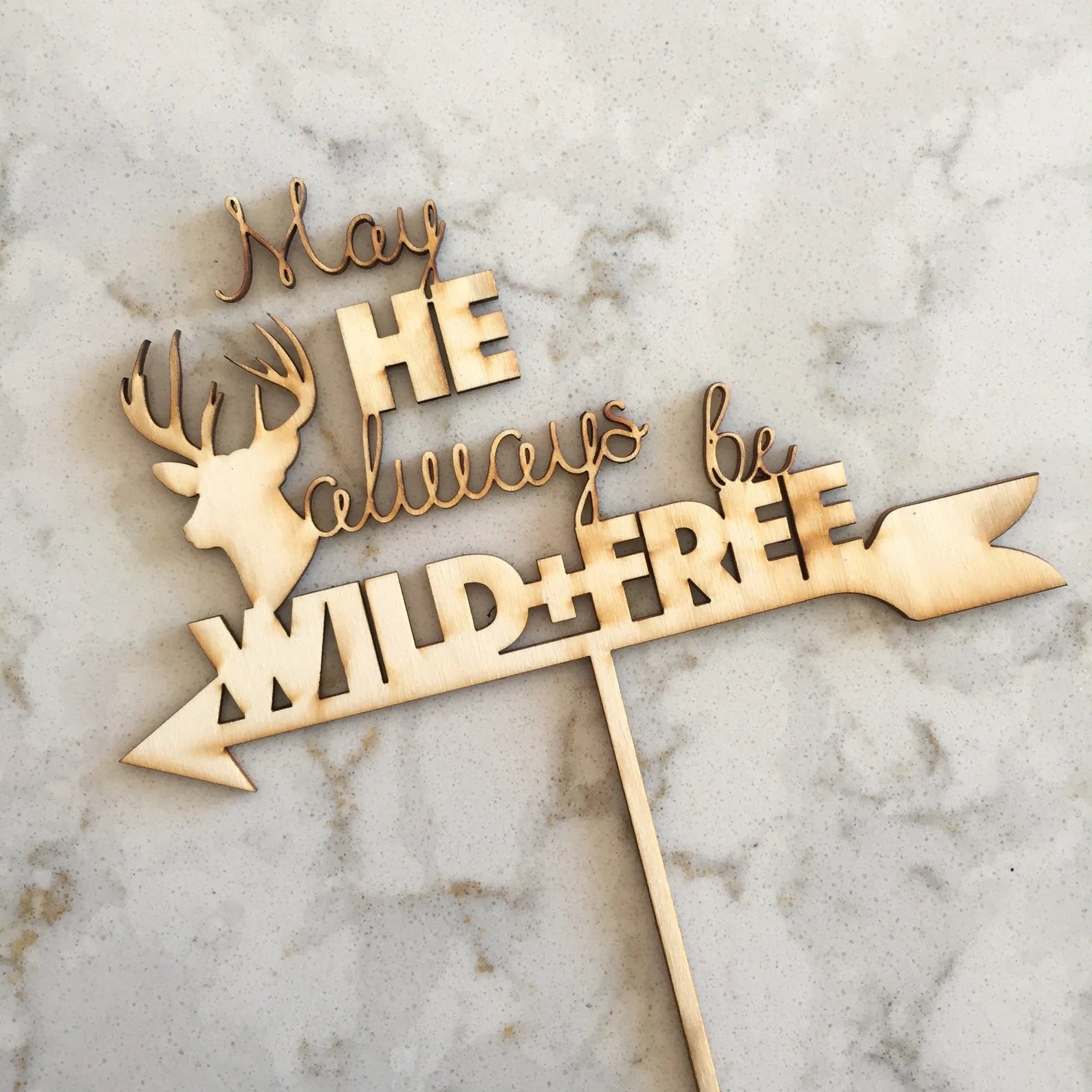 Baby Boy Cake Topper