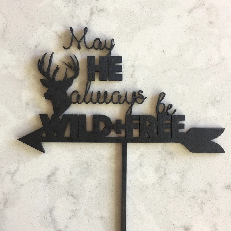Baby Boy Cake Topper
