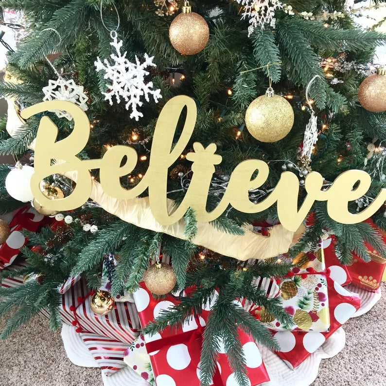 Believe Sign