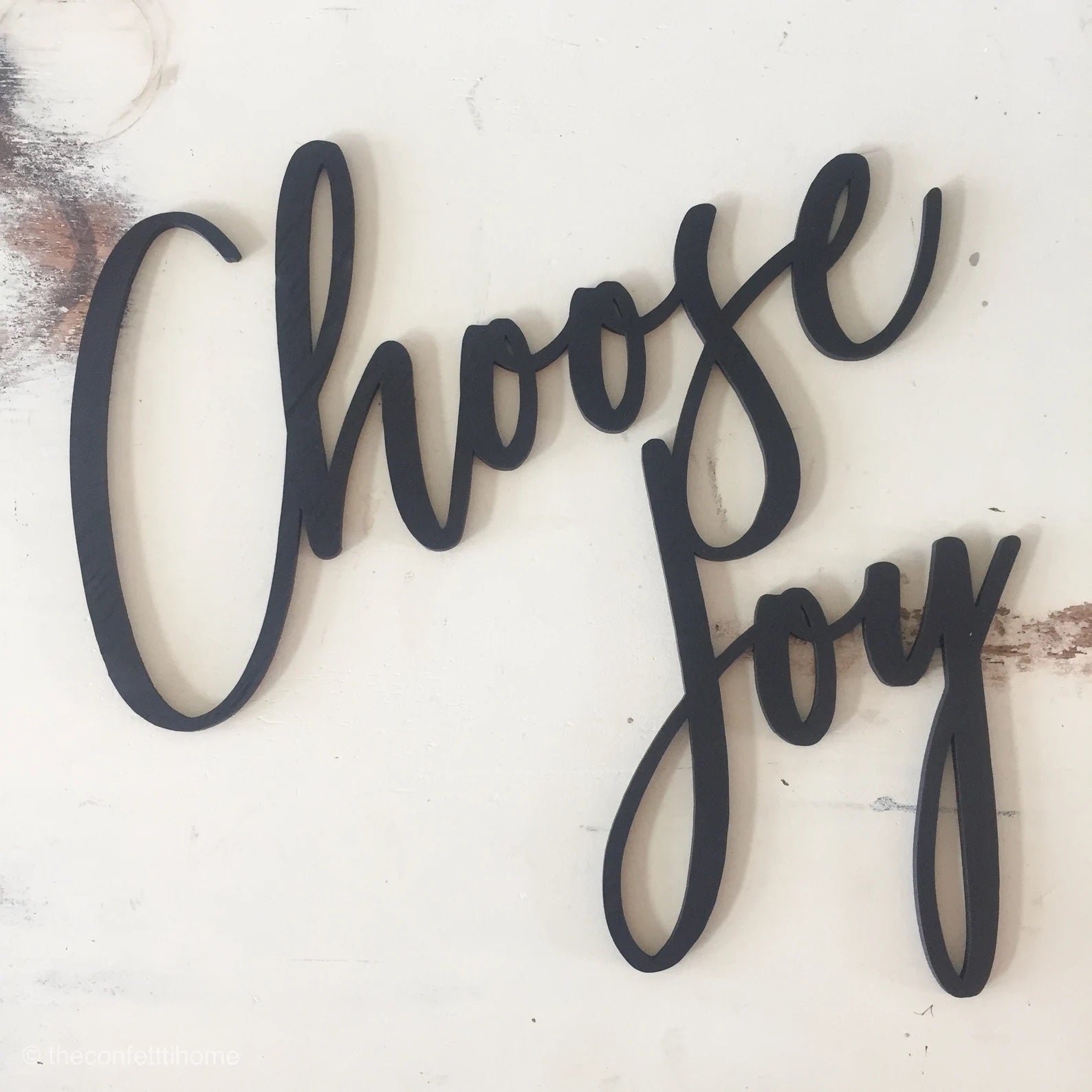 Choose Joy Sign