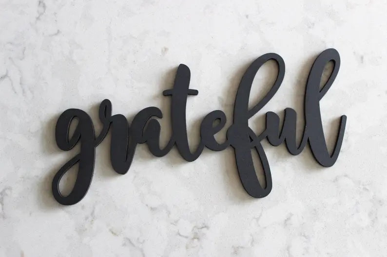 Grateful Sign