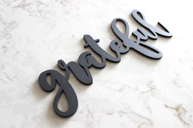 Grateful Sign
