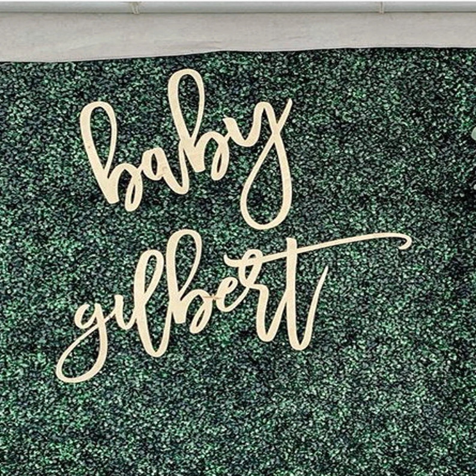 Large Custom Baby Name Sign