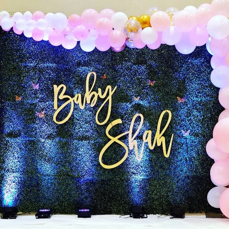 Large Custom Baby Name Sign