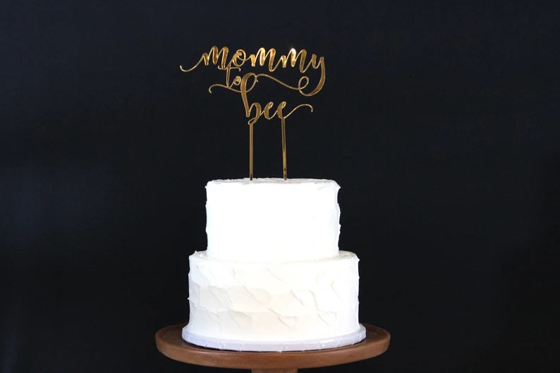 Mommy to bee Cake Topper
