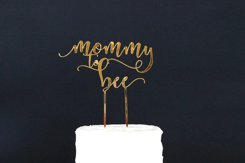 Mommy to bee Cake Topper