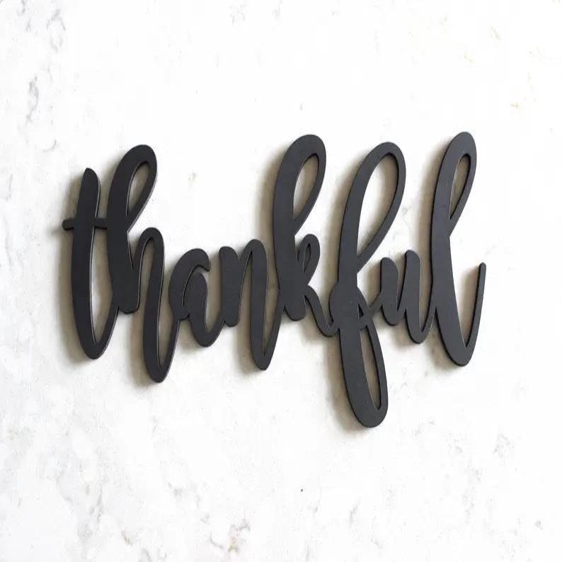 Thankful Sign