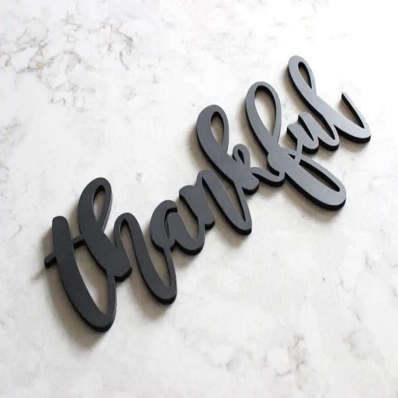 Thankful Sign