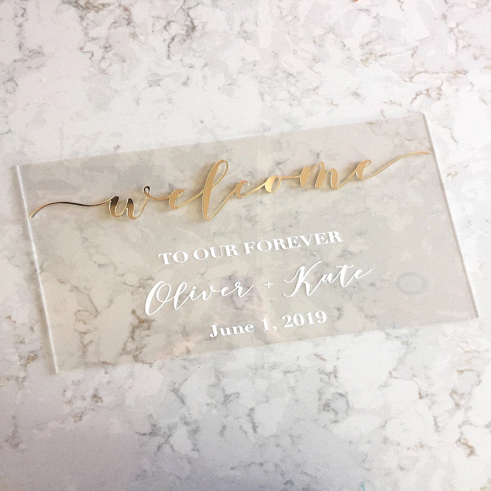 The Kate - Custom Wedding Welcome