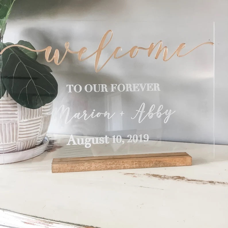 The Kate - Custom Wedding Welcome