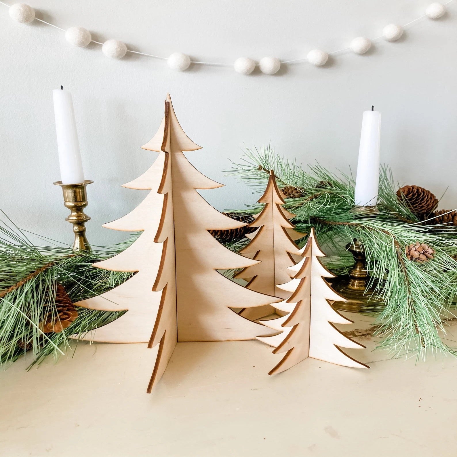 Wooden Trees