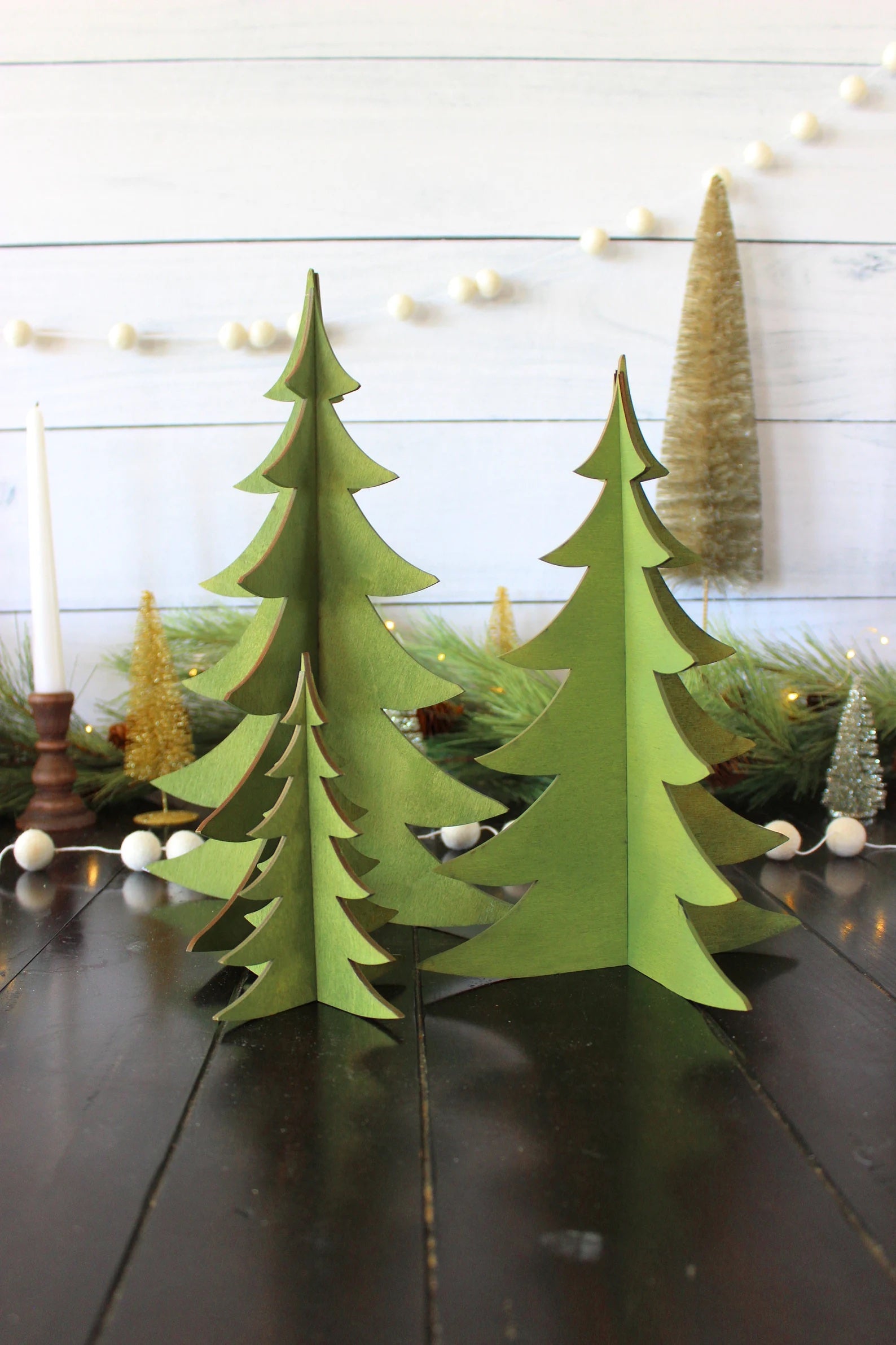 Wooden Trees