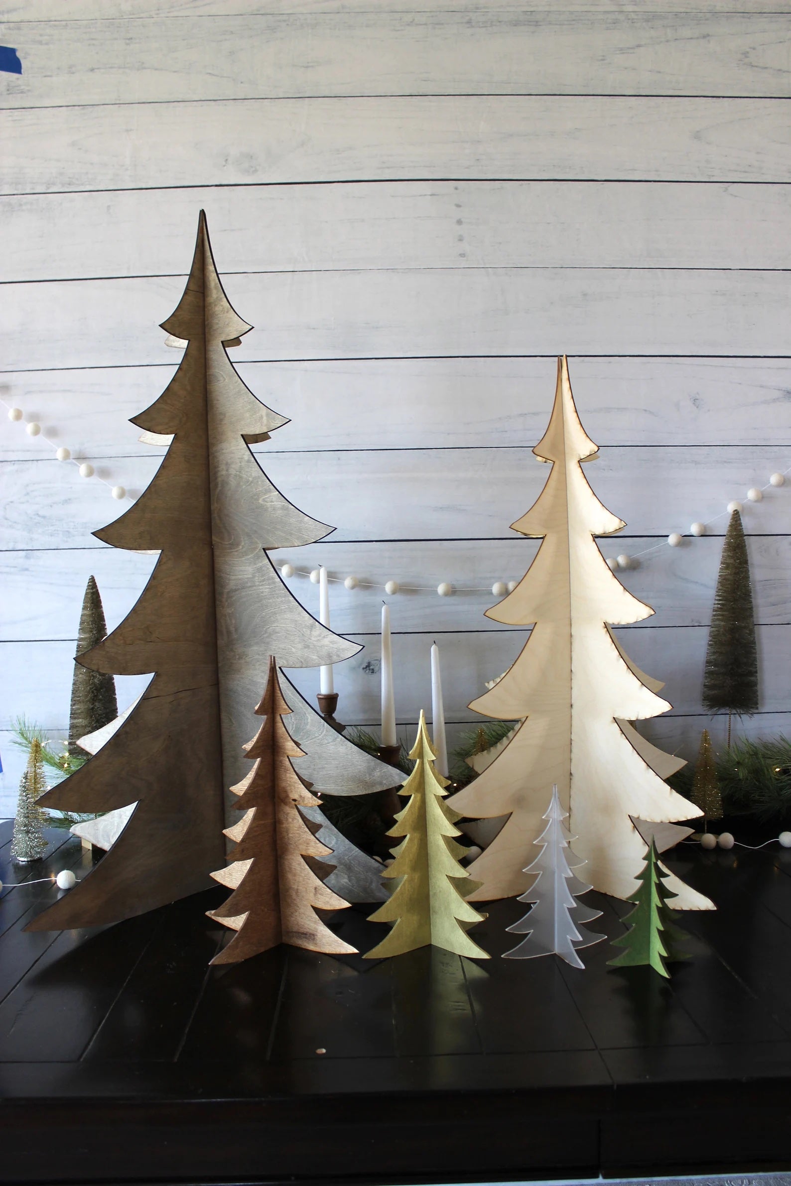 Wooden Trees