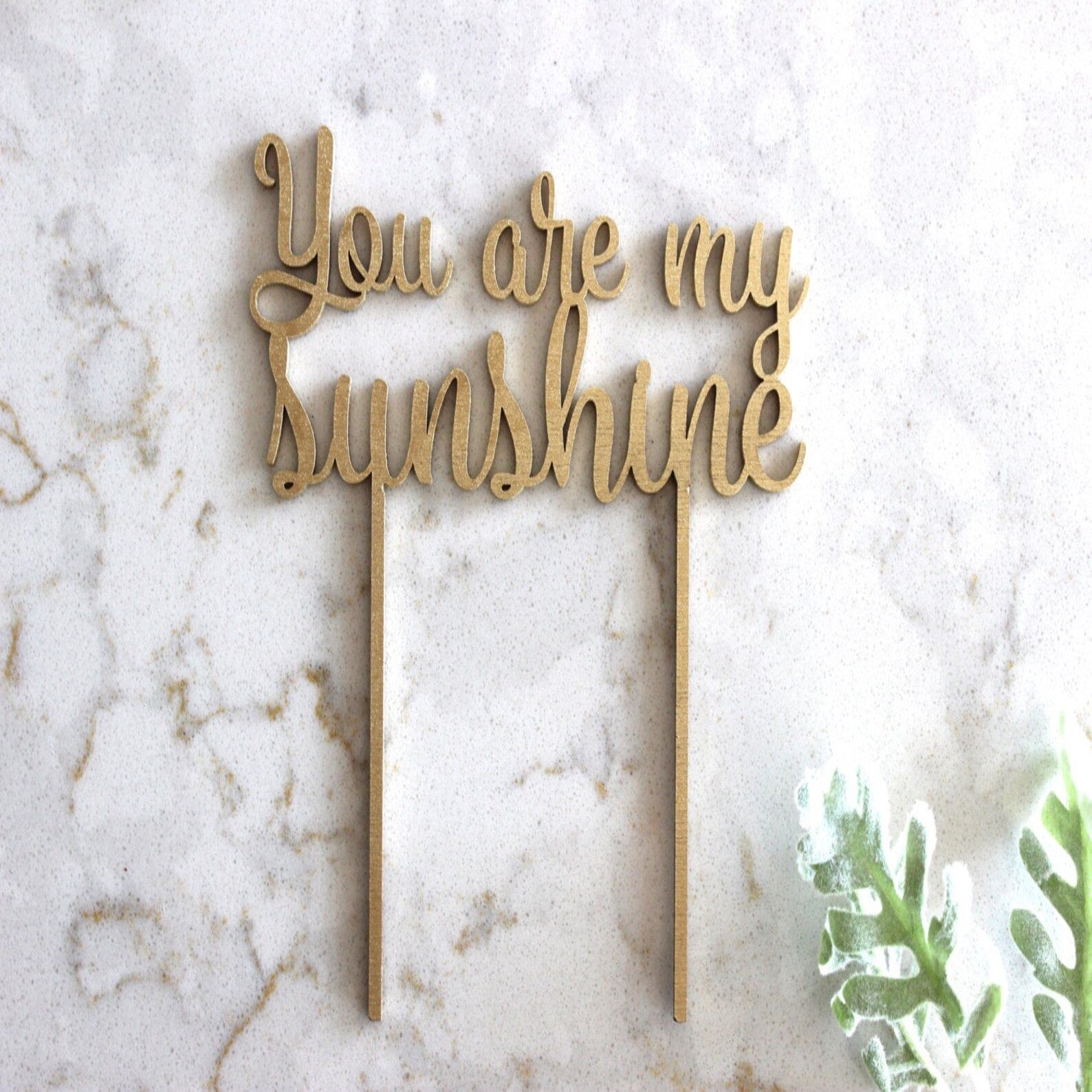 You are my Sunshine Cake Topper