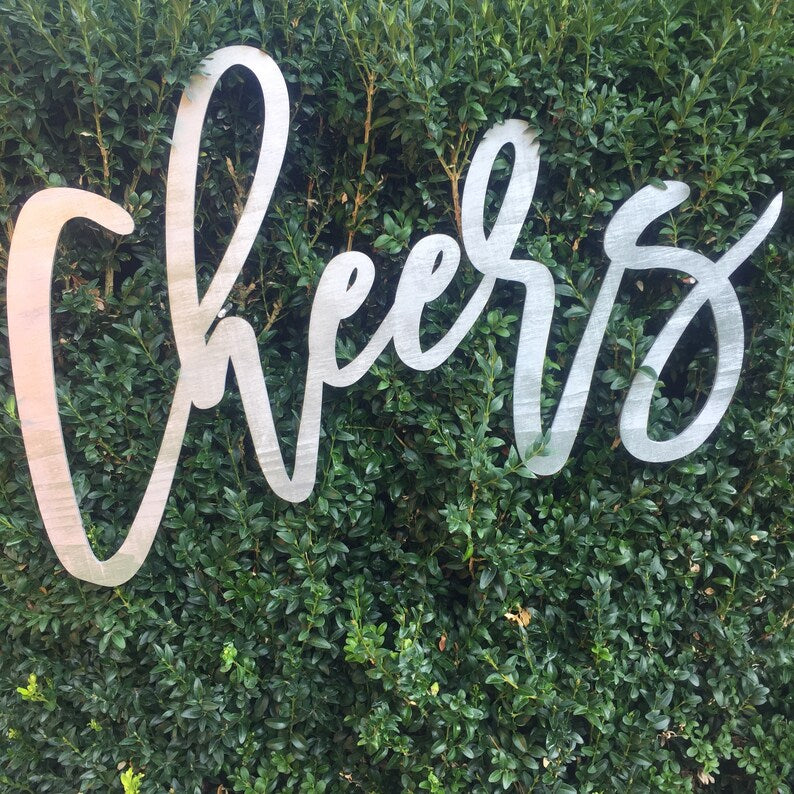 Cheers Sign