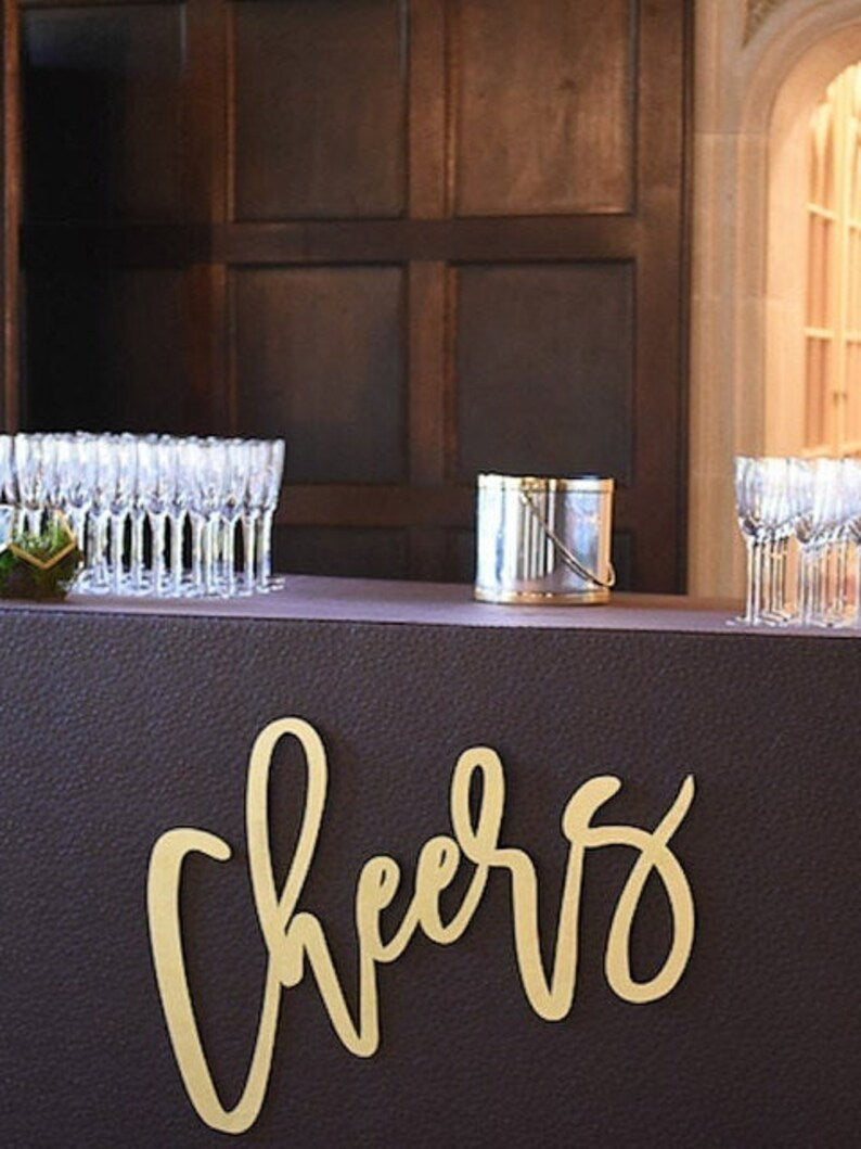 Cheers Sign