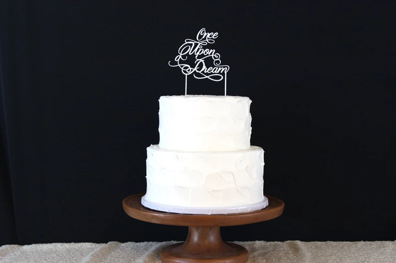 Once Upon a Dream Cake Topper