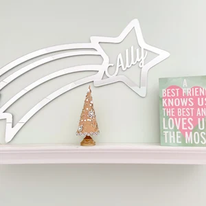 Custom Shooting Star/Rainbow/Moon Name Sign