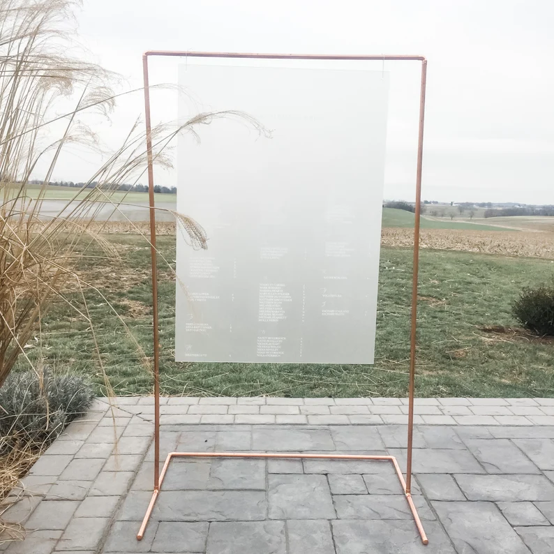 The Aggie - Custom Wedding Welcome Sign