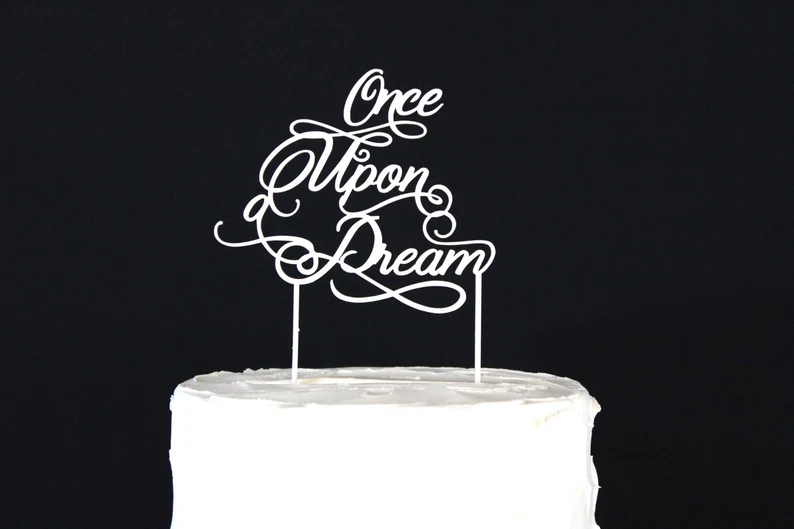 Once Upon a Dream Cake Topper