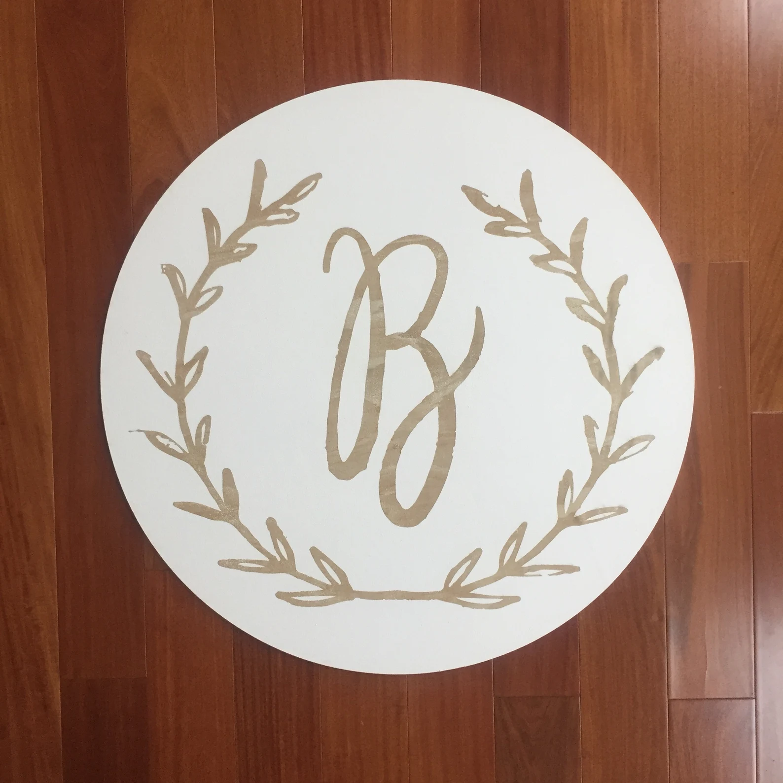 Custom Engraved Circle Sign