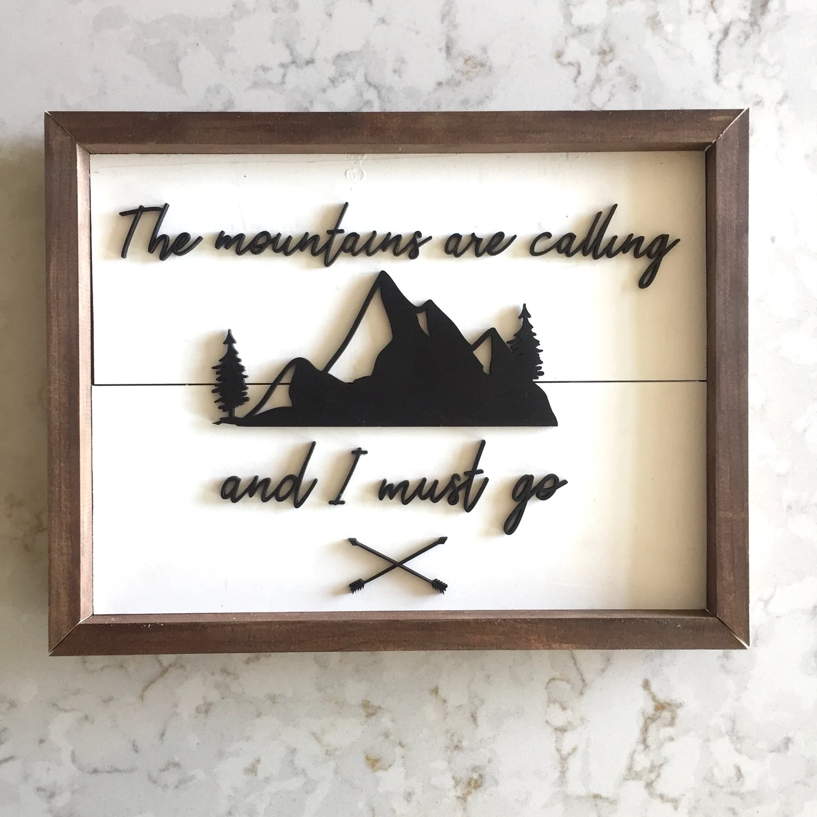 The Mountains are Calling Sign