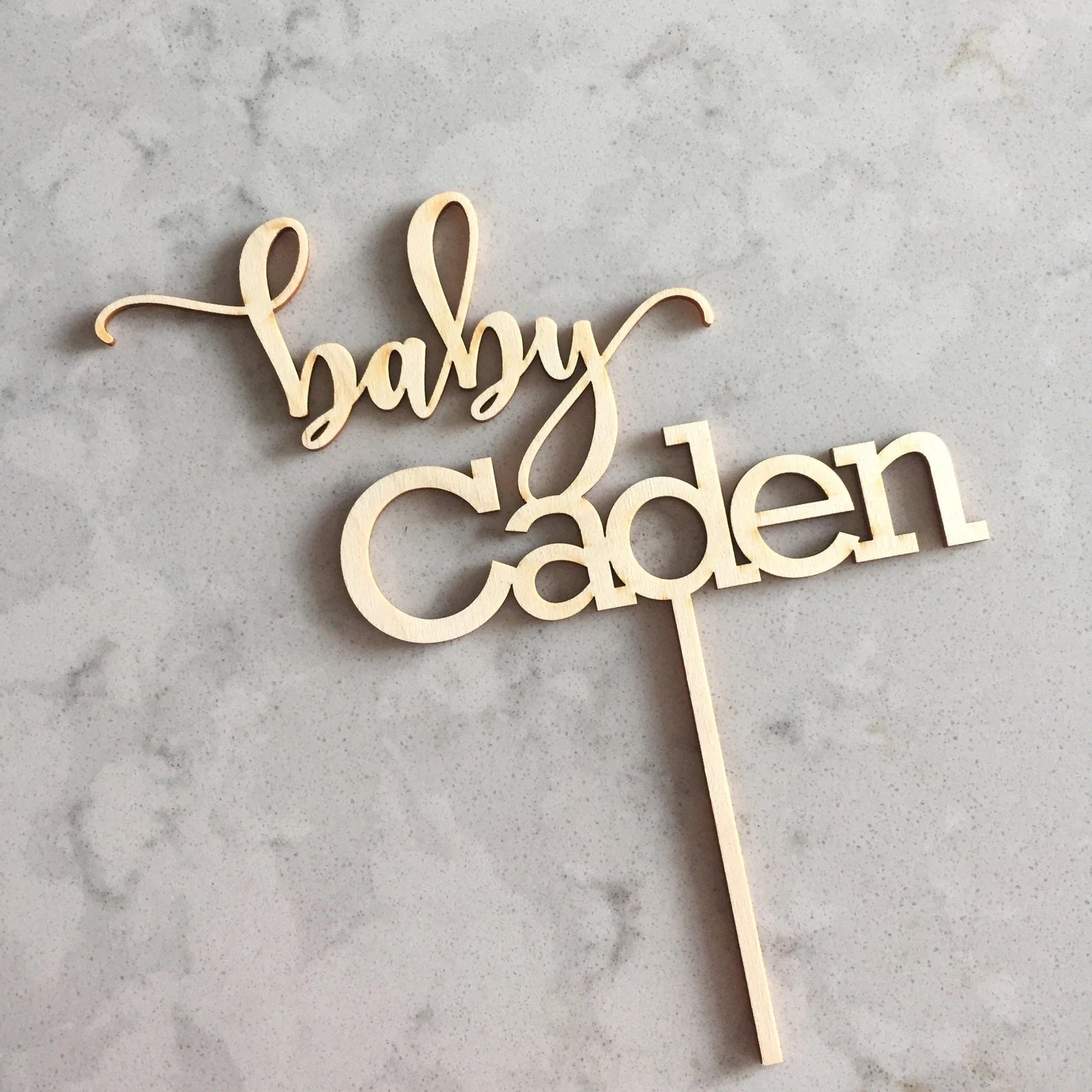 Custom Baby Cake Topper