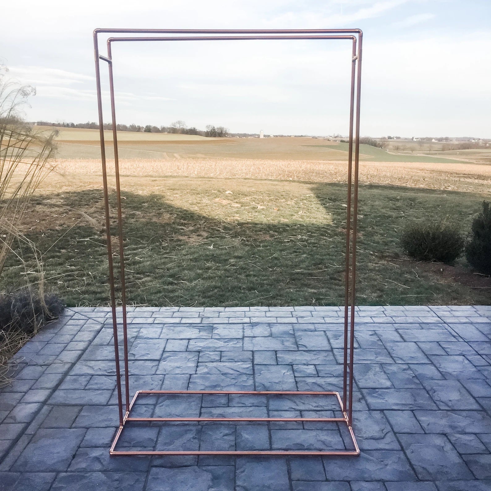 Double Bar Copper Stand