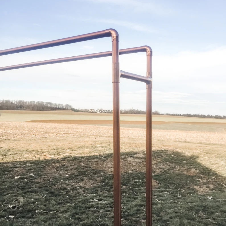 Double Bar Copper Stand