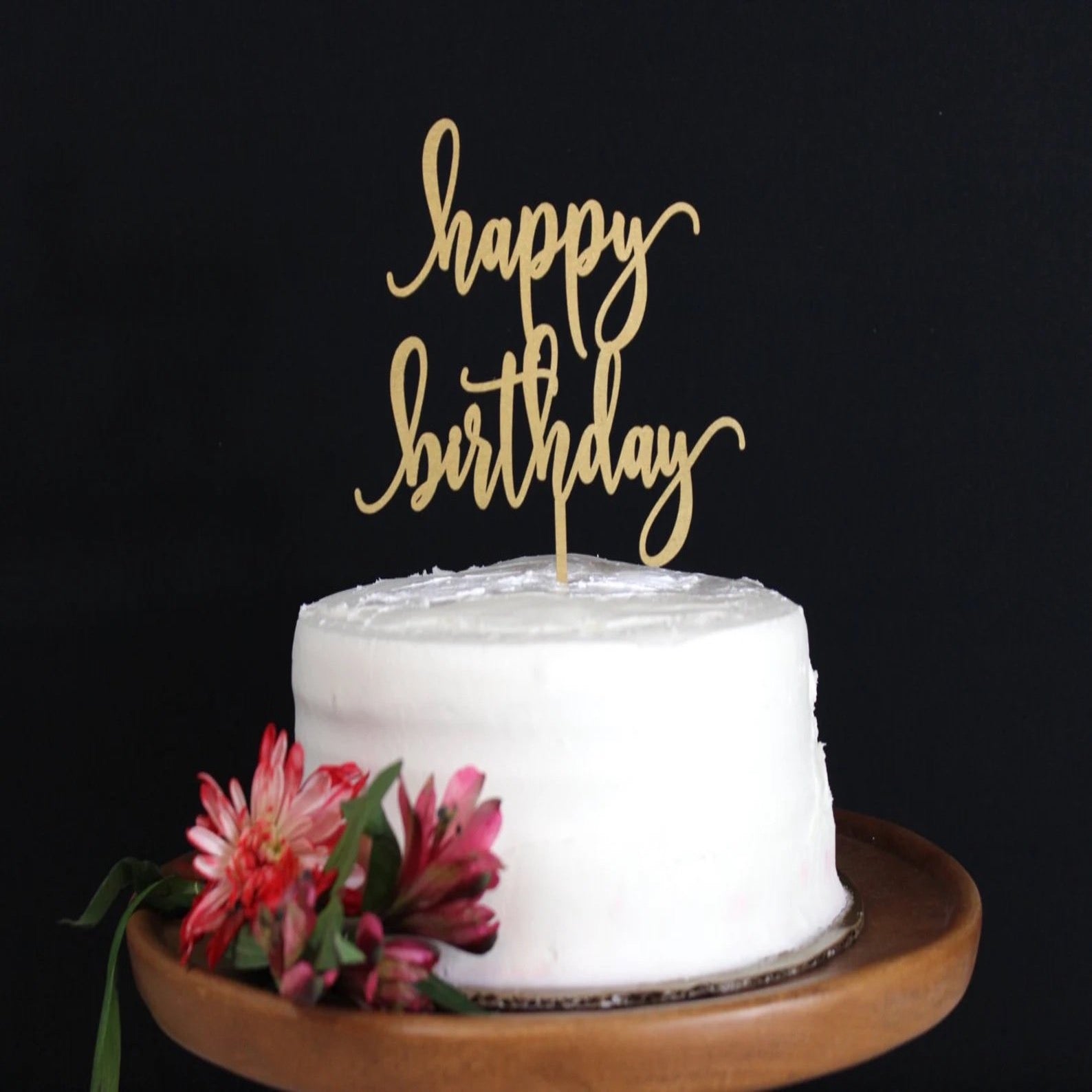 Happy Birthday Cake Topper