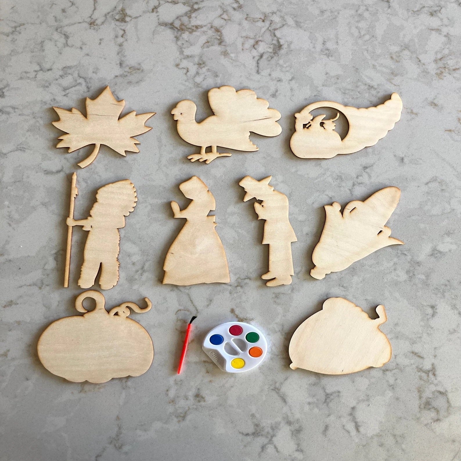 Thanksgiving Paintable Set