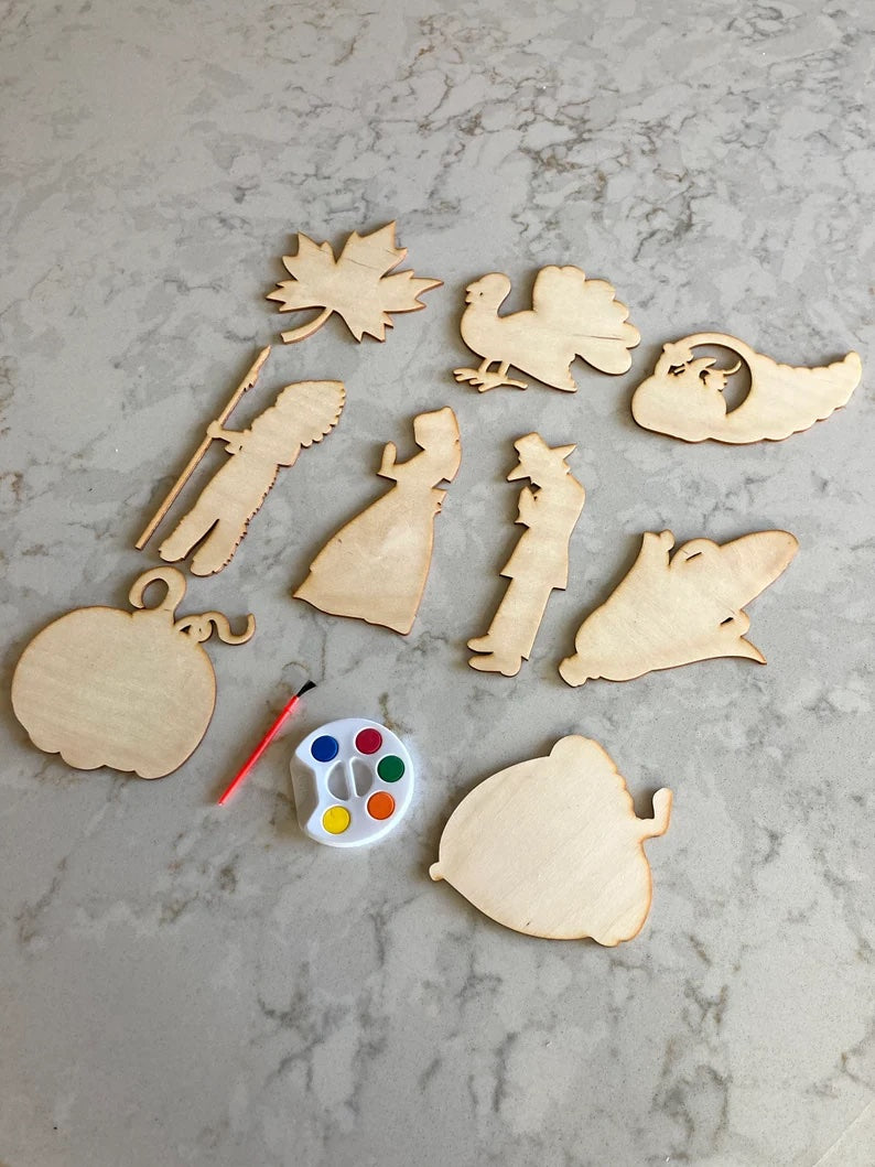 Thanksgiving Paintable Set