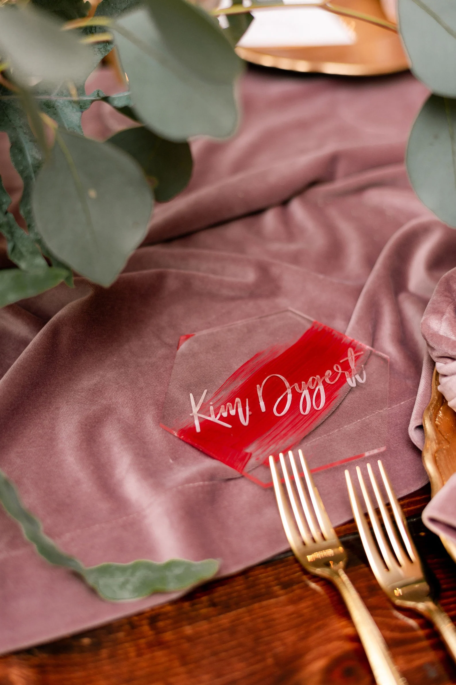 Laser Cut Name Place Cards