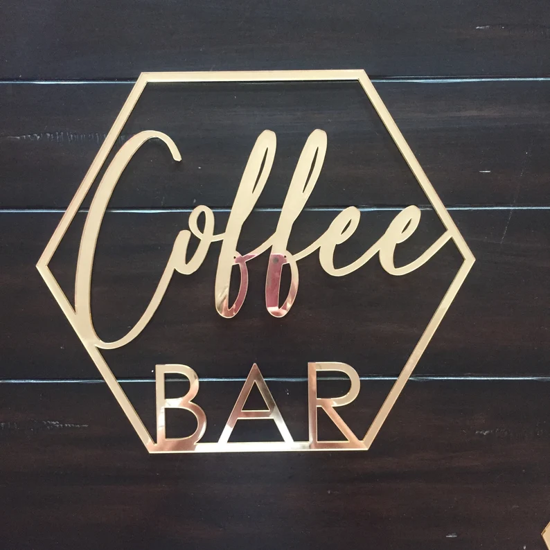 Coffee Bar Sign