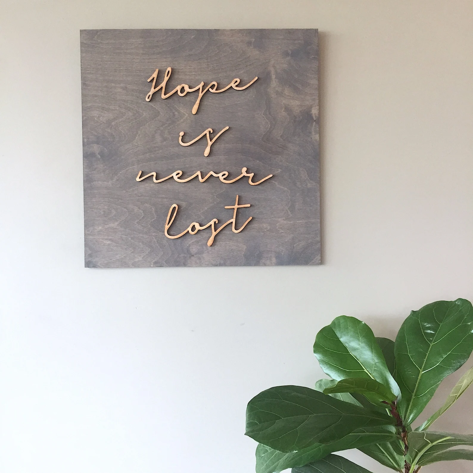 Hope Is Never Lost..