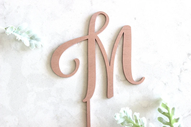 Custom Letter Topper