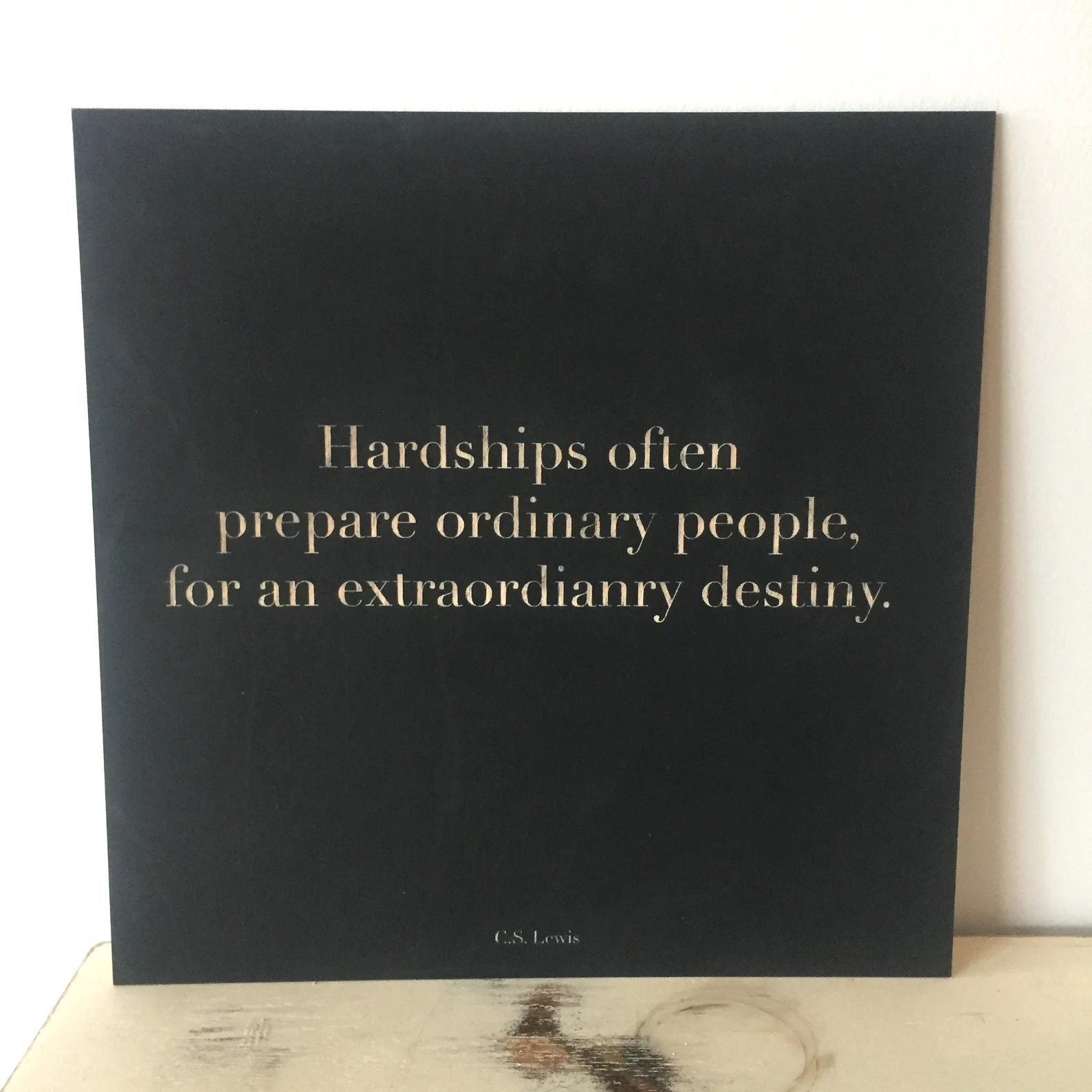 Extraordinary Destiny..